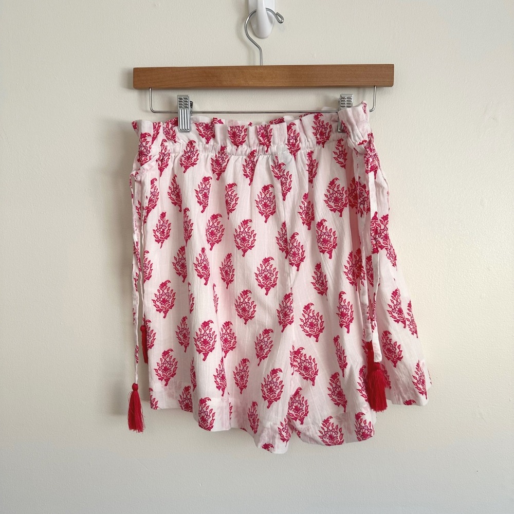 Roller Rabbit X Target Beach Lounge Pajama Set Cotton Paisley Boho Chic S/M - Picture 3 of 13